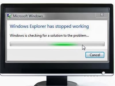 Windows explorar has stopped working