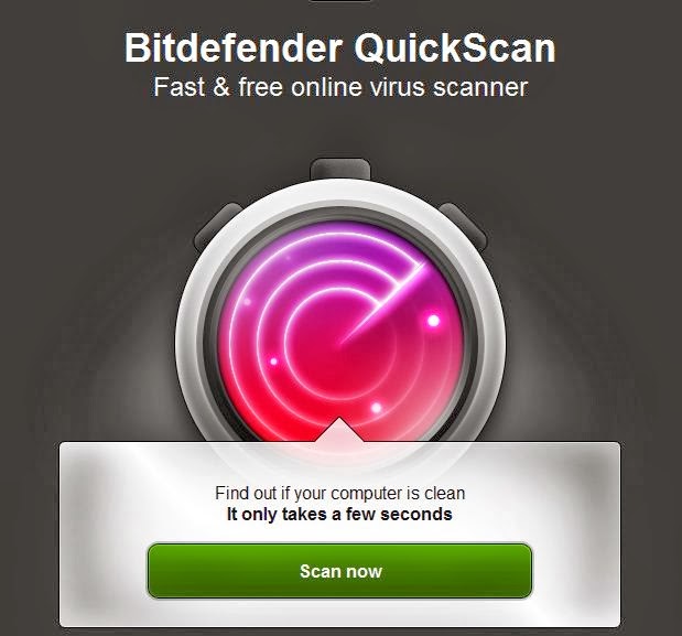 bitdefender quick scan