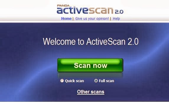 panda active scan