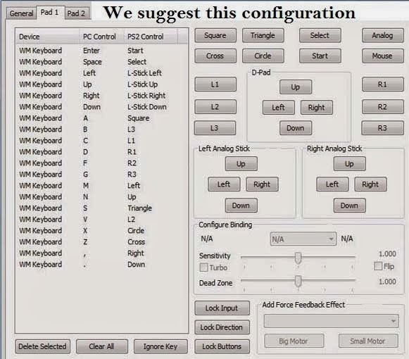 Pcsx2 ps2 deals controller setup