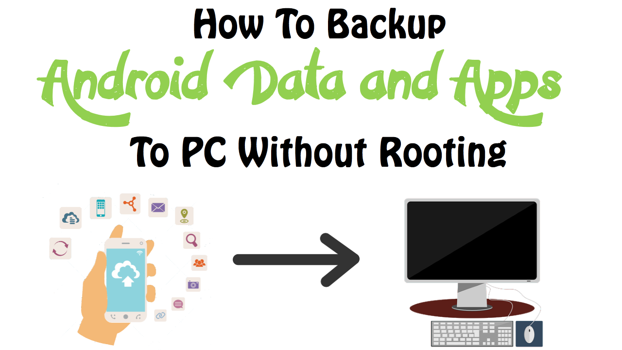 how to backup android data and apps to pc without rooting