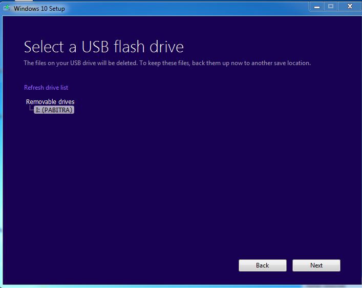 USB-SELECTED