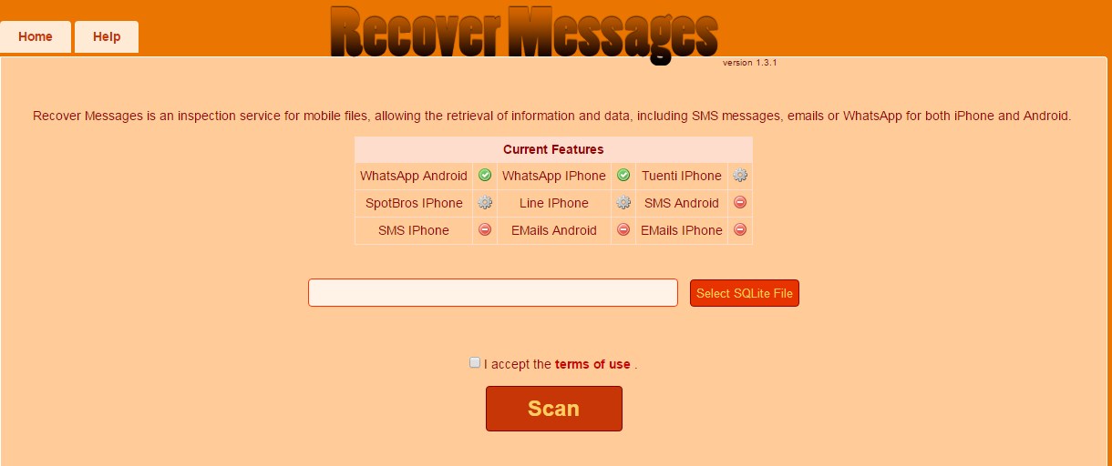 recover messages