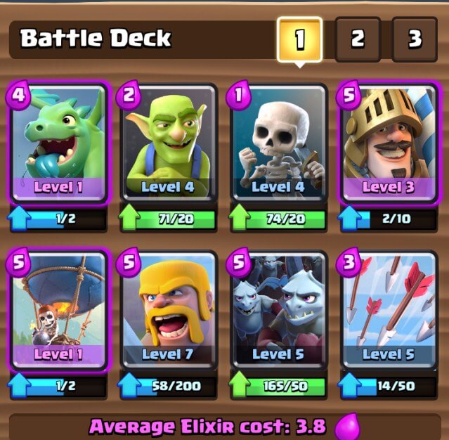 best battle deck